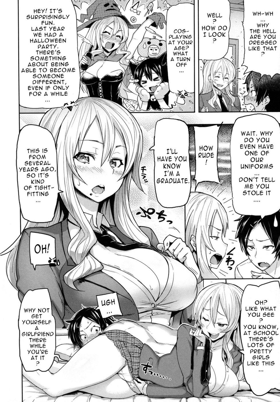 Hentai Manga Comic-Limit Break 3-Chapter 7-Mission Cosplay-4